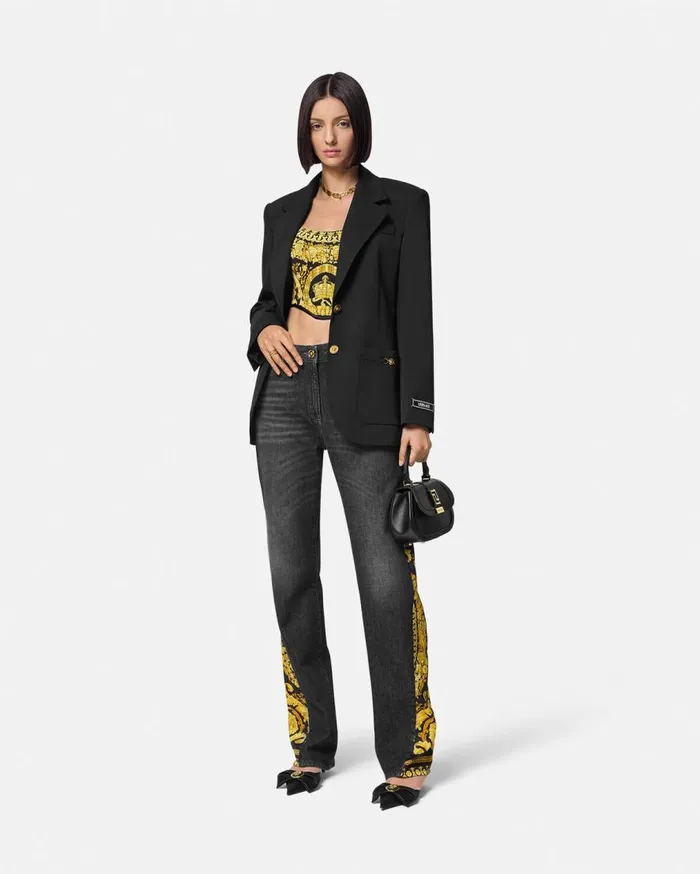 Versace Shirts and Tops La Coupe Des Dieux Corset Top Blackprint 8211 Women Versace Shirts and Tops La Coupe Des Dieux Corset Top Blackprint 8211 Women
