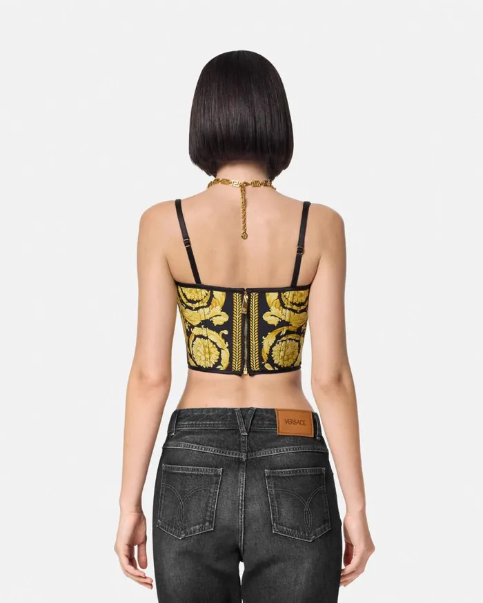 Versace Shirts and Tops La Coupe Des Dieux Corset Top Blackprint 8211 Women Versace Shirts and Tops La Coupe Des Dieux Corset Top Blackprint 8211 Women