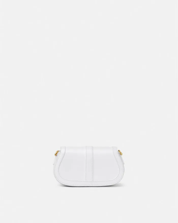 Versace Shoulder and Crossbody Greca Goddess Mini Shoulder Bag White 8211 Women Versace Shoulder and Crossbody Greca Goddess Mini Shoulder Bag White 8211 Women