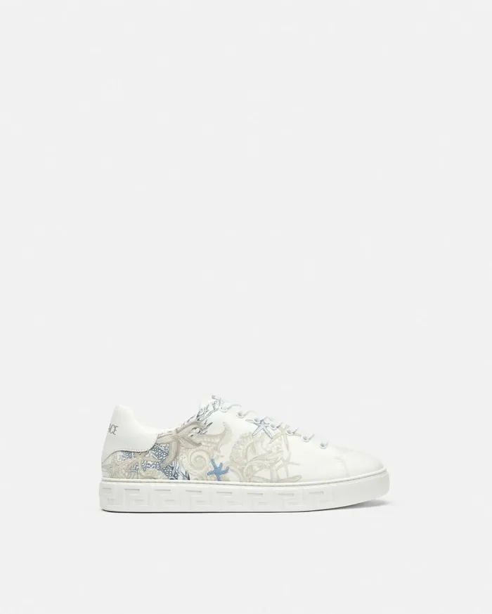 Versace Sneakers Barocco Sea Greca Sneakers White 8211 Men