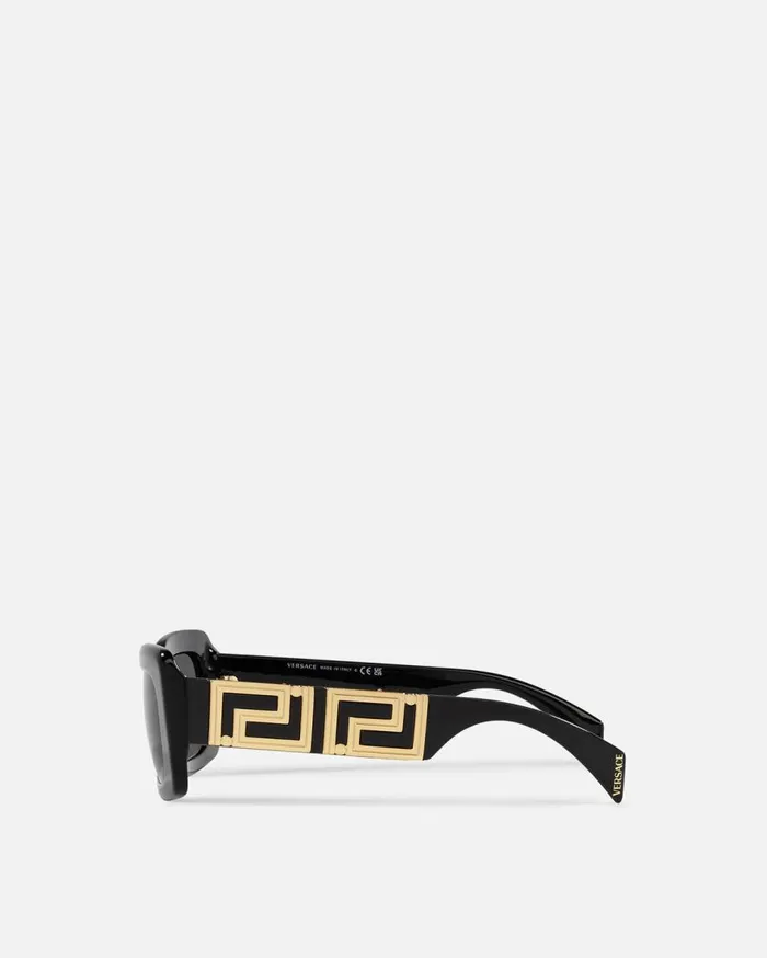 Versace Sunglasses Endless Greca Sunglasses Black 8211 Women Versace Sunglasses Endless Greca Sunglasses Black 8211 Women