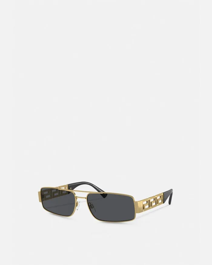 Versace Sunglasses Greca Sunglasses Gold 8211 Men