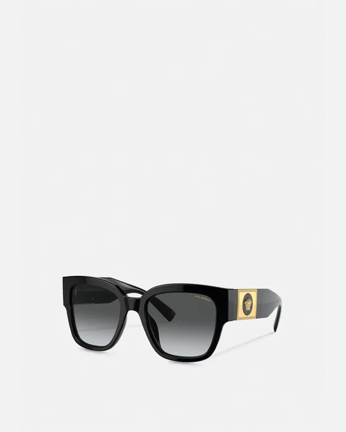 Versace Sunglasses Macy039s Squared Sunglasses Black 8211 Women