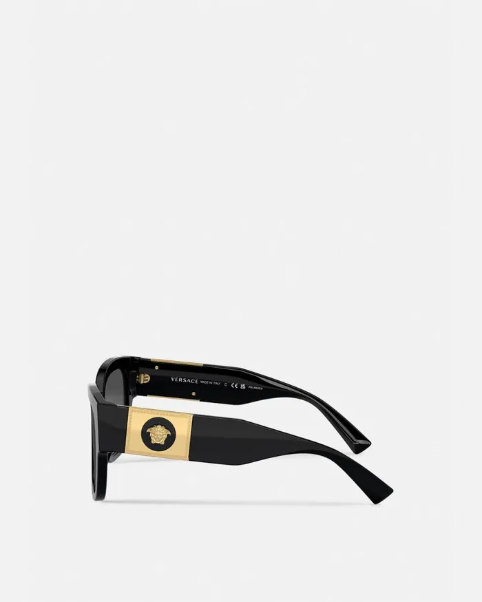 Versace Sunglasses Macy039s Squared Sunglasses Black 8211 Women Versace Sunglasses Macy039s Squared Sunglasses Black 8211 Women