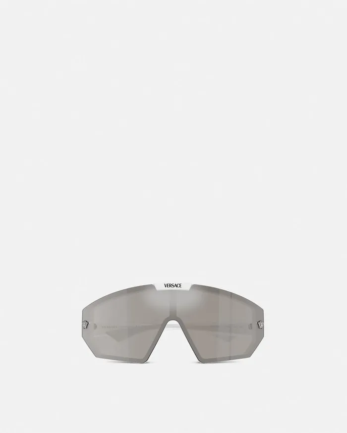 Versace Sunglasses Maxi Medusa Horizon Sunglasses Havana 8211 WomenMen Versace Sunglasses Maxi Medusa Horizon Sunglasses Havana 8211 WomenMen