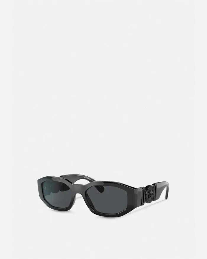Versace Sunglasses Medusa Biggie Sunglasses Black 8211 WomenMen
