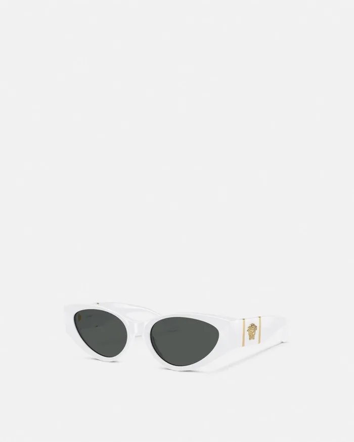 Versace Sunglasses Medusa Legend CatEye Sunglasses White 8211 Women
