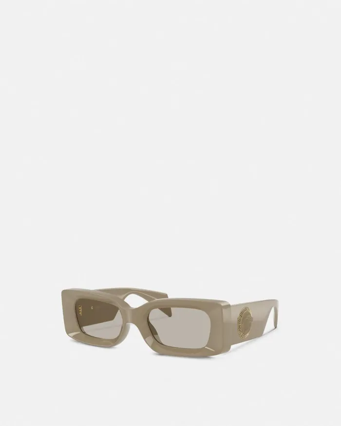 Versace Sunglasses Medusa Medallion Sunglasses Green 8211 MenWomen