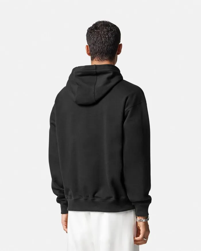 Versace Sweatshirts Versace Nautical Logo Hoodie Black 8211 Men Versace Sweatshirts Versace Nautical Logo Hoodie Black 8211 Men