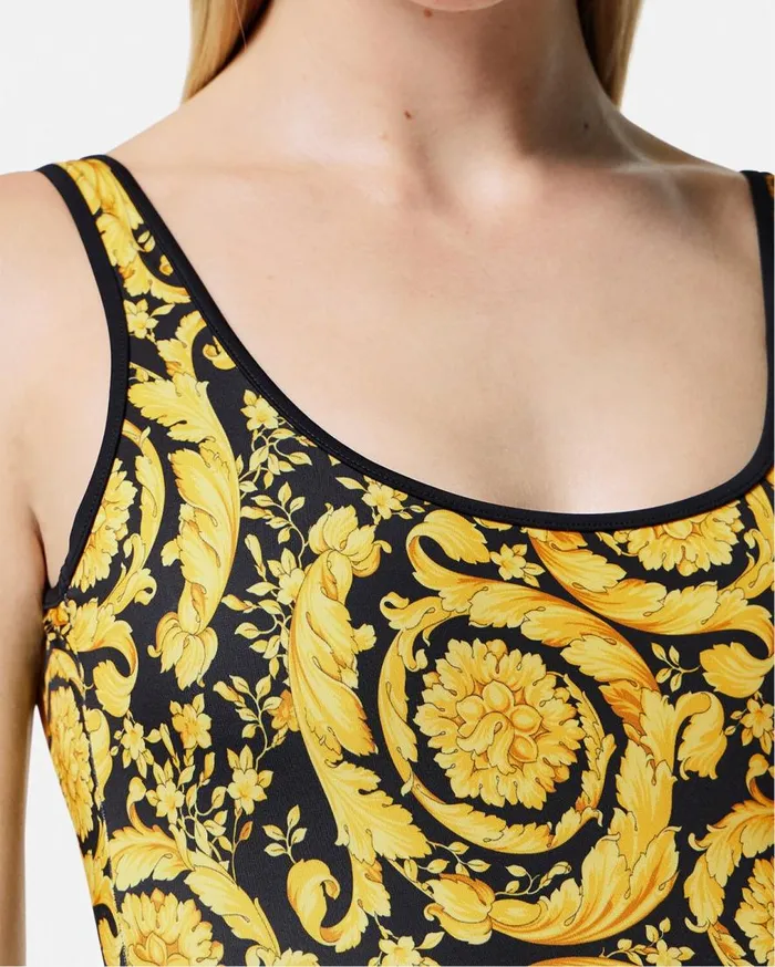 Versace Swimwear Barocco OnePiece Swimsuit Print 8211 Women Versace Swimwear Barocco OnePiece Swimsuit Print 8211 Women