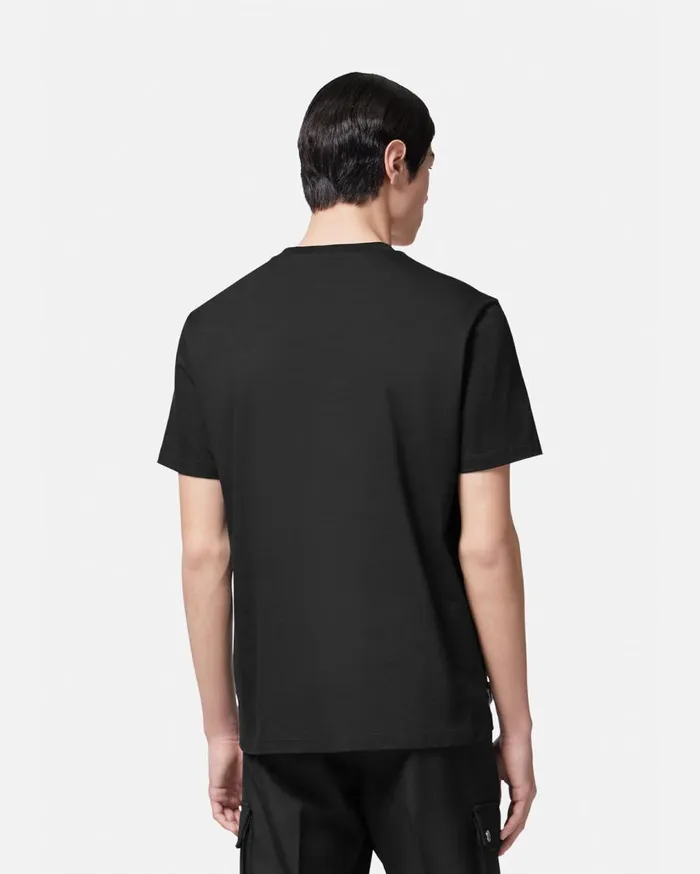 Versace TShirts and Polos 1978 ReEdition Logo TShirt Black 8211 Men Versace TShirts and Polos 1978 ReEdition Logo TShirt Black 8211 Men