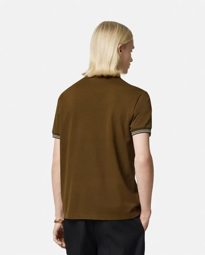 Versace TShirts and Polos Medusa Polo Shirt Green 8211 Men Versace TShirts and Polos Medusa Polo Shirt Green 8211 Men