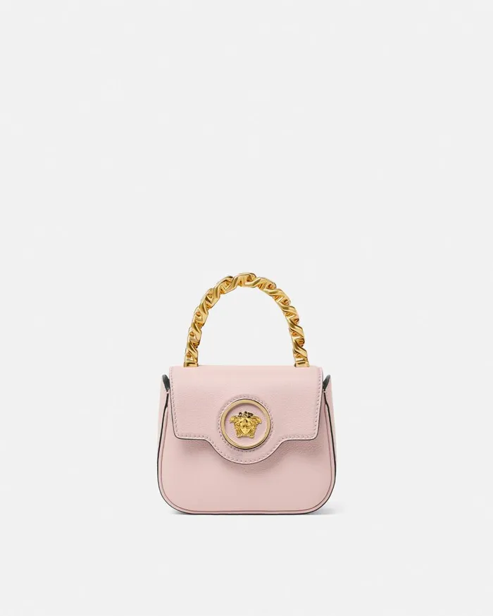 Versace Top Handle La Medusa Mini Bag Light Pink 8211 Women