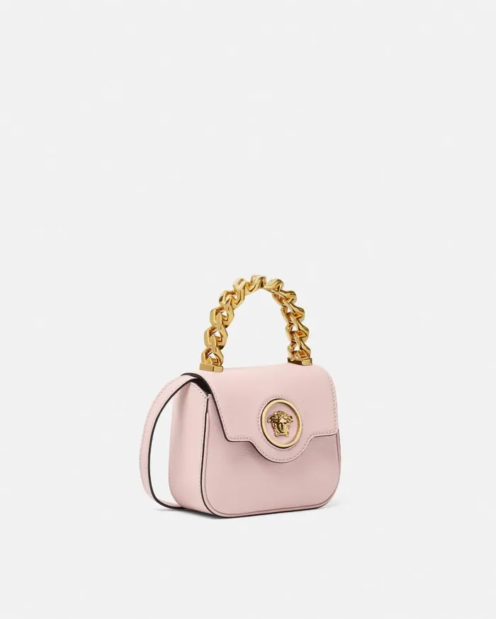 Versace Top Handle La Medusa Mini Bag Light Pink 8211 Women Versace Top Handle La Medusa Mini Bag Light Pink 8211 Women