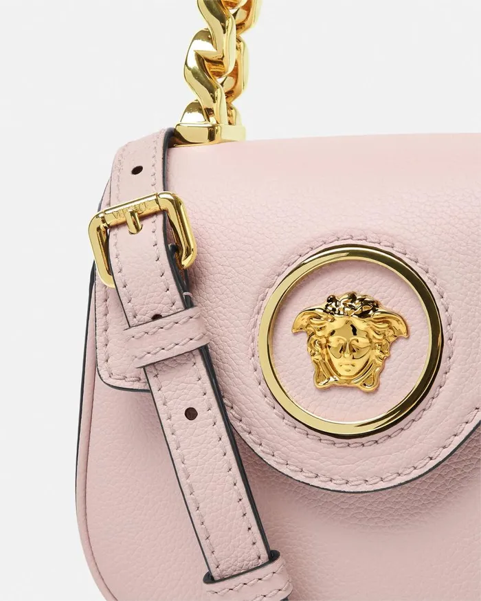 Versace Top Handle La Medusa Mini Bag Light Pink 8211 Women Versace Top Handle La Medusa Mini Bag Light Pink 8211 Women