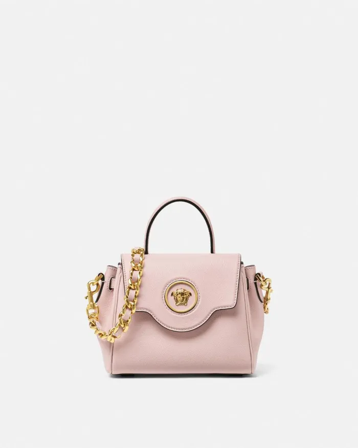 Versace Top Handle La Medusa Small Handbag Light Pink 8211 Women