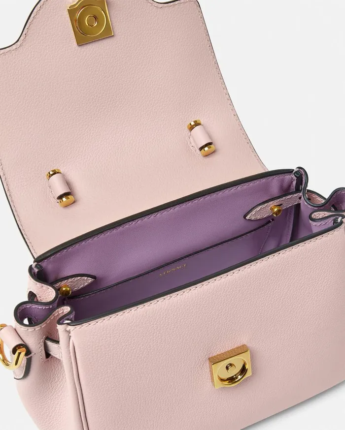 Versace Top Handle La Medusa Small Handbag Light Pink 8211 Women Versace Top Handle La Medusa Small Handbag Light Pink 8211 Women