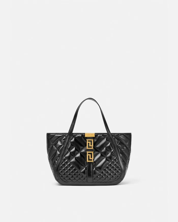 Versace Totes Greca Goddess Tote Bag Blackgold 8211 Women