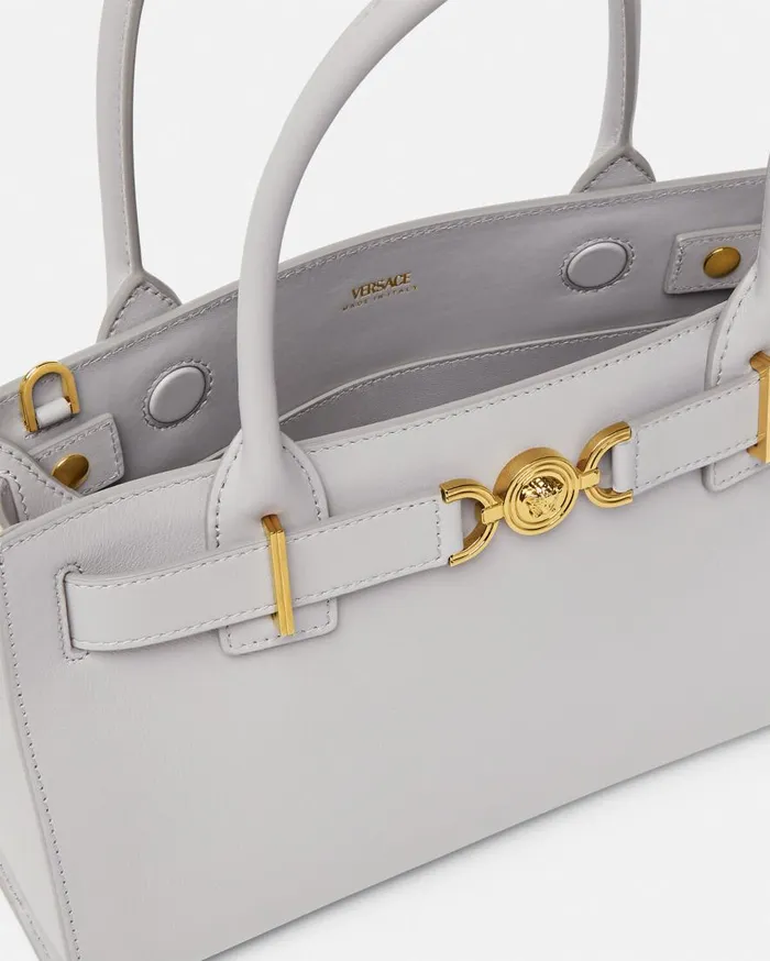 Versace Totes Medusa 03995 Tote Bag Gray 8211 Women Versace Totes Medusa 03995 Tote Bag Gray 8211 Women