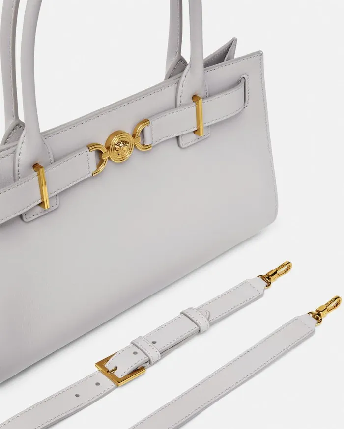 Versace Totes Medusa 03995 Tote Bag Gray 8211 Women Versace Totes Medusa 03995 Tote Bag Gray 8211 Women