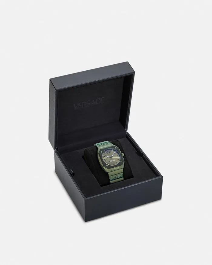 Versace Watches Antares Watch Green 8211 Men Versace Watches Antares Watch Green 8211 Men