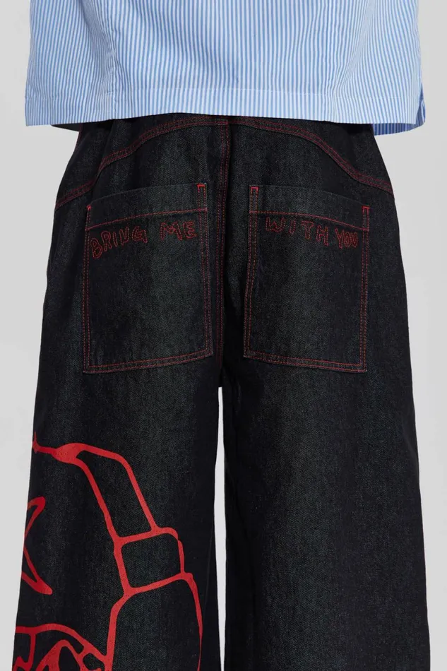 Volume Up Oversized Jorts Black Men Jaded London Shorts and Jorts Volume Up Oversized Jorts Black Men Jaded London Shorts and Jorts