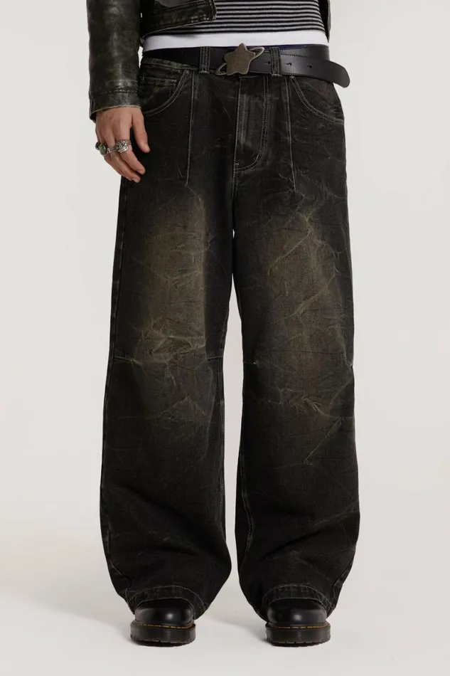 Washed Black Razor Jean Grey Men Jaded London Jeans Washed Black Razor Jean Grey Men Jaded London Jeans