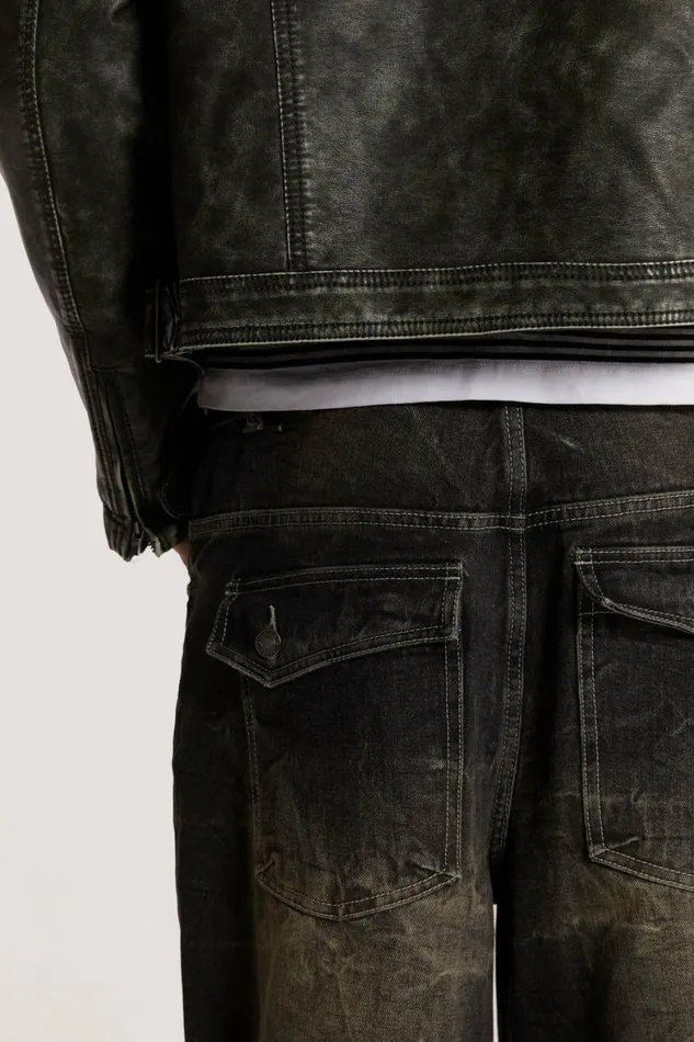 Washed Black Razor Jean Grey Men Jaded London Jeans Washed Black Razor Jean Grey Men Jaded London Jeans
