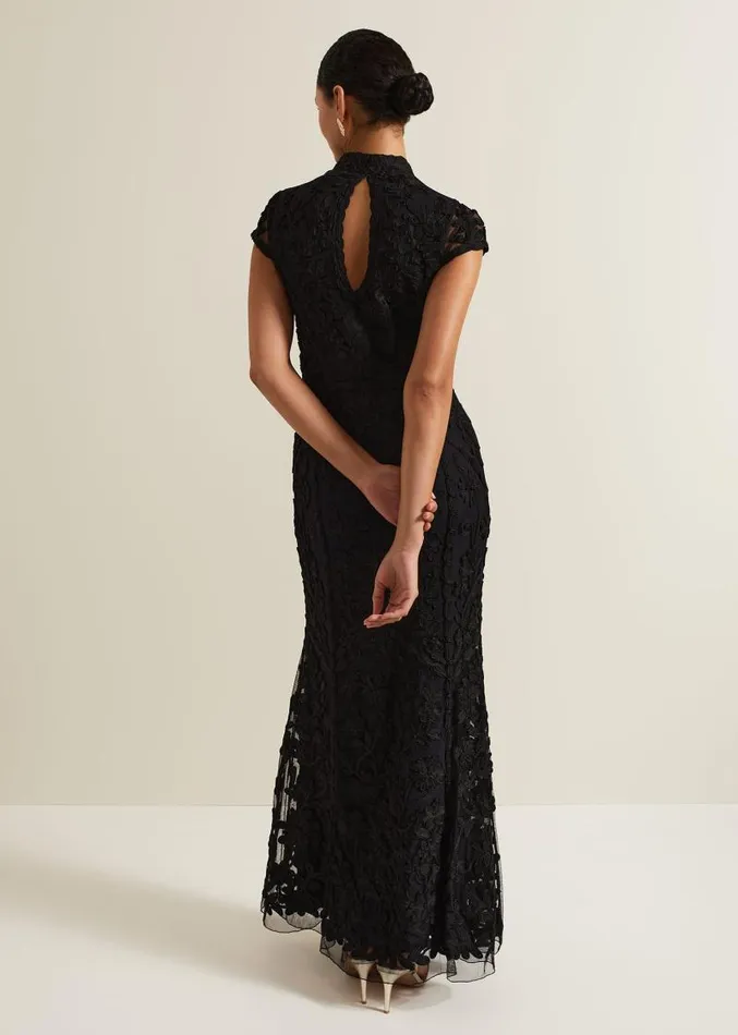 Wenda Tapework Maxi Dress Multicoloured Women Phase Eight Dresses