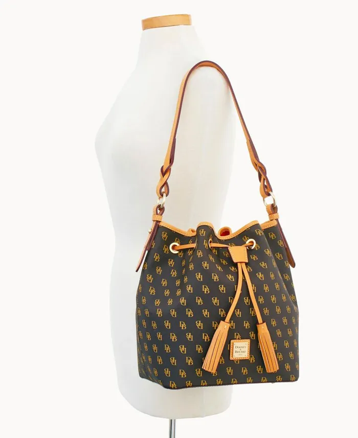 Woman Blakely Tasha Drawstring Brown Tmoro Dooney and Bourke Shoulder Bags Woman Blakely Tasha Drawstring Brown Tmoro Dooney and Bourke Shoulder Bags