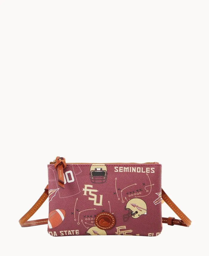 Woman Collegiate Florida State Top Zip Crossbody Florida State Dooney and Bourke Crossbodies Woman Collegiate Florida State Top Zip Crossbody Florida State Dooney and Bourke Crossbodies