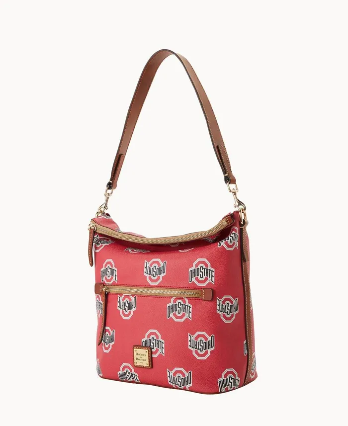 Woman Collegiate Ohio State University Large Sac Ohio State Dooney and Bourke Shoulder Bags Woman Collegiate Ohio State University Large Sac Ohio State Dooney and Bourke Shoulder Bags