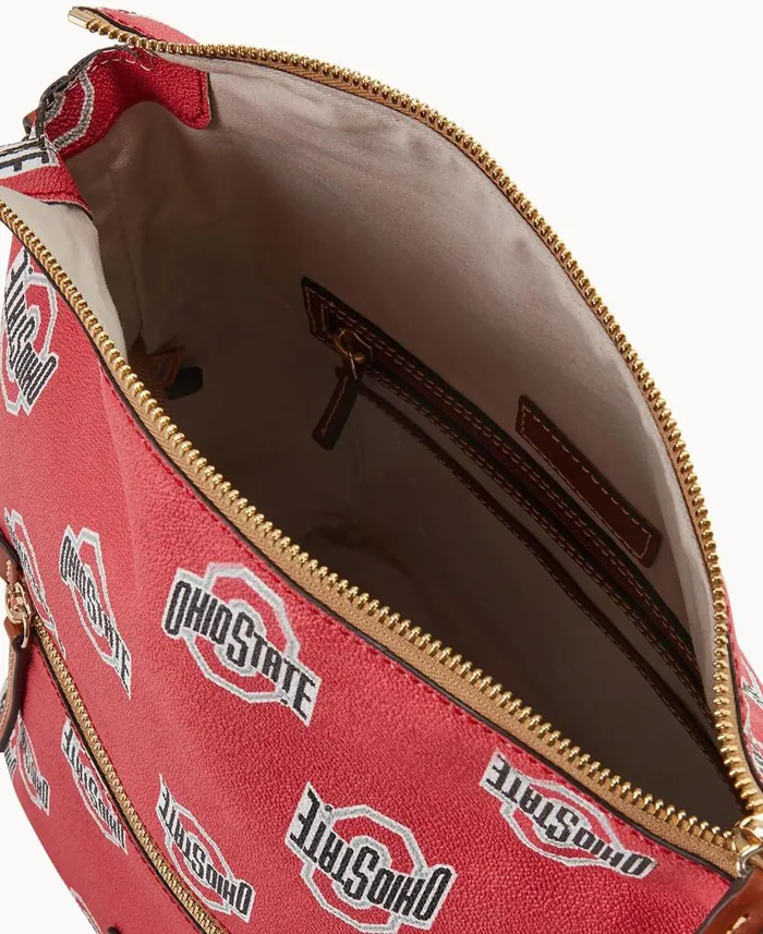 Woman Collegiate Ohio State University Large Sac Ohio State Dooney and Bourke Shoulder Bags Woman Collegiate Ohio State University Large Sac Ohio State Dooney and Bourke Shoulder Bags