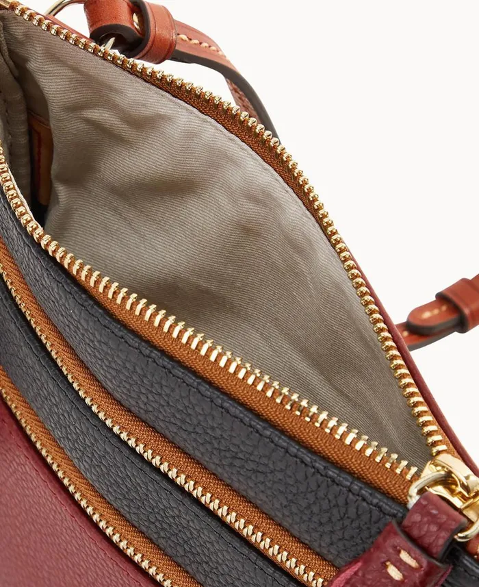 Woman Collegiate University Of Alabama Triple Zip Crossbody University Of Alabama Dooney and Bourke Crossbodies Woman Collegiate University Of Alabama Triple Zip Crossbody University Of Alabama Dooney and Bourke Crossbodies