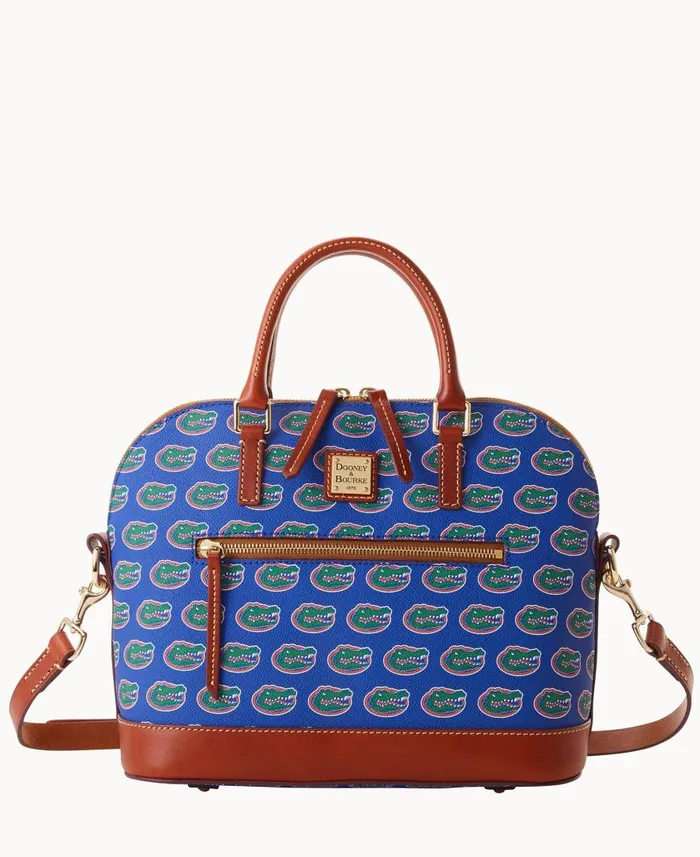 Woman Collegiate University Of Florida Domed Zip Satchel U Of Florida Dooney and Bourke Satchels