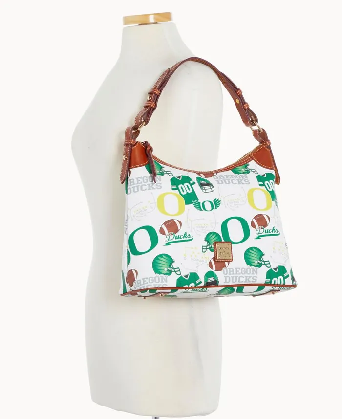 Woman Collegiate University Of Oregon Hobo Oregon Dooney and Bourke Shoulder Bags Woman Collegiate University Of Oregon Hobo Oregon Dooney and Bourke Shoulder Bags