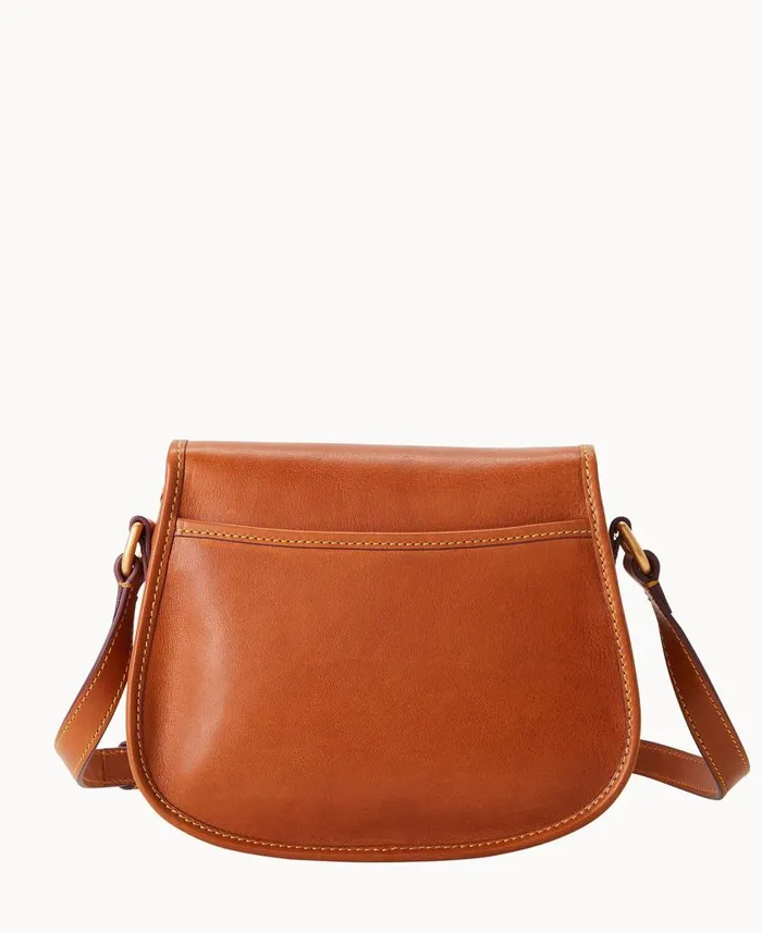 Woman Florentine Saddle Bag Natural Dooney and Bourke Crossbodies Woman Florentine Saddle Bag Natural Dooney and Bourke Crossbodies