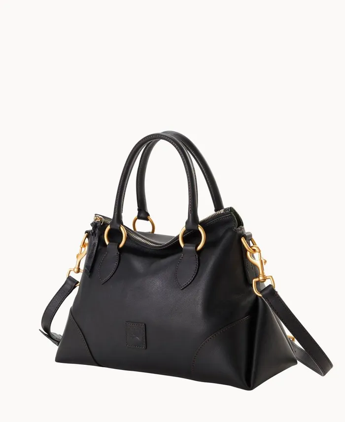 Woman Florentine Satchel 38 Black Black Dooney and Bourke Satchels Woman Florentine Satchel 38 Black Black Dooney and Bourke Satchels
