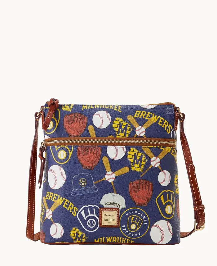 Woman MLB Brewers Crossbody Brewers Dooney and Bourke Crossbodies
