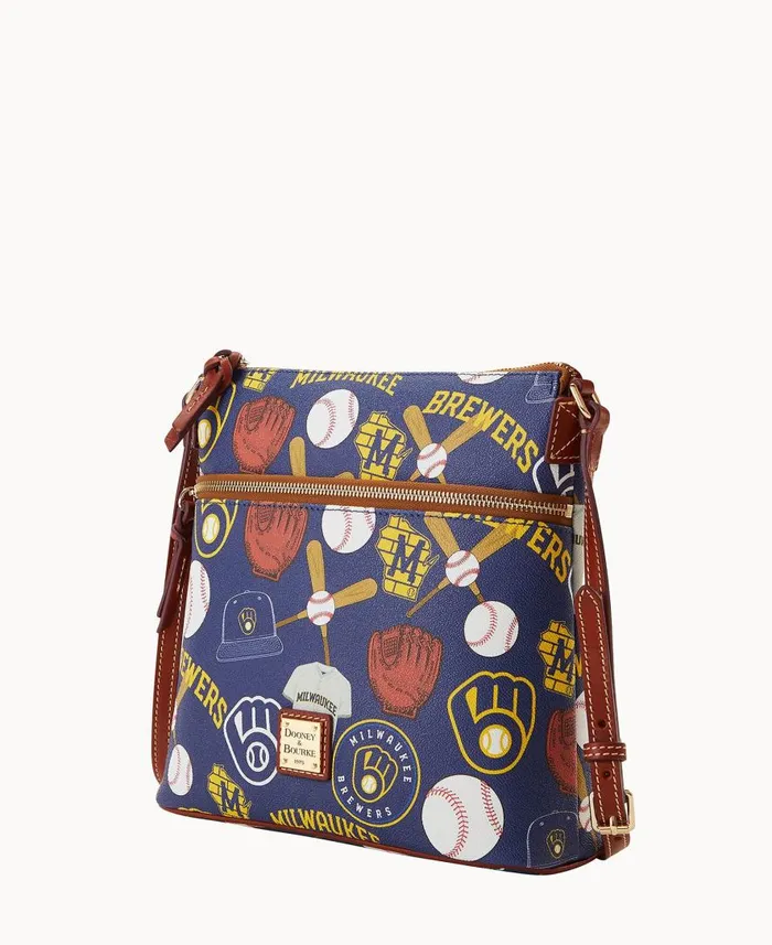 Woman MLB Brewers Crossbody Brewers Dooney and Bourke Crossbodies Woman MLB Brewers Crossbody Brewers Dooney and Bourke Crossbodies