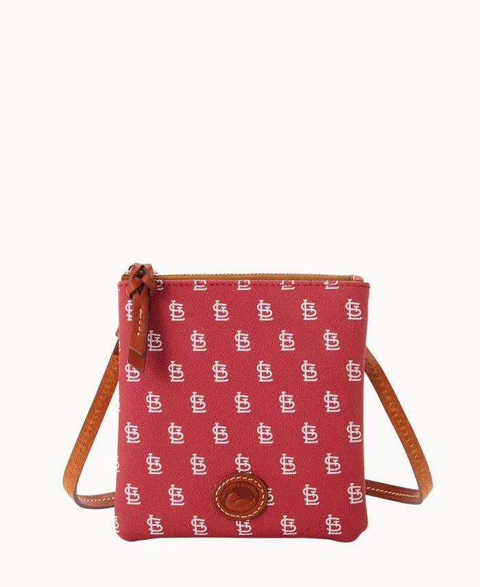 Woman MLB Cardinals Small North South Top Zip Crossbody Cardinals Dooney and Bourke Crossbodies Woman MLB Cardinals Small North South Top Zip Crossbody Cardinals Dooney and Bourke Crossbodies