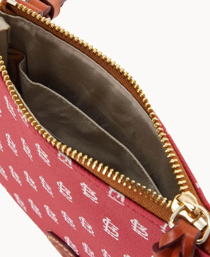 Woman MLB Cardinals Small North South Top Zip Crossbody Cardinals Dooney and Bourke Crossbodies Woman MLB Cardinals Small North South Top Zip Crossbody Cardinals Dooney and Bourke Crossbodies