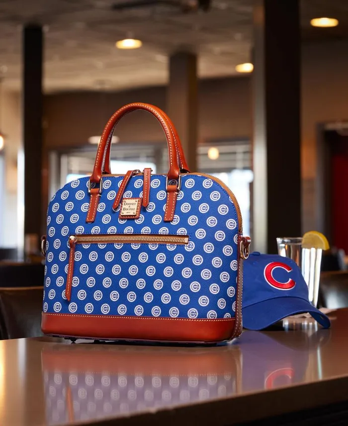 Woman MLB Cubs Domed Zip Satchel Cubs Dooney and Bourke Satchels Woman MLB Cubs Domed Zip Satchel Cubs Dooney and Bourke Satchels