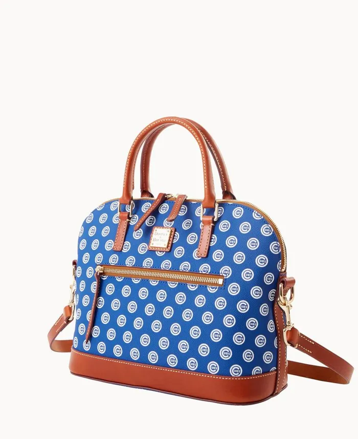 Woman MLB Cubs Domed Zip Satchel Cubs Dooney and Bourke Satchels Woman MLB Cubs Domed Zip Satchel Cubs Dooney and Bourke Satchels