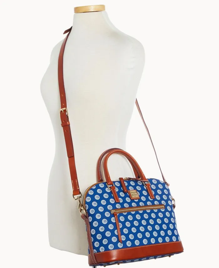 Woman MLB Cubs Domed Zip Satchel Cubs Dooney and Bourke Satchels Woman MLB Cubs Domed Zip Satchel Cubs Dooney and Bourke Satchels