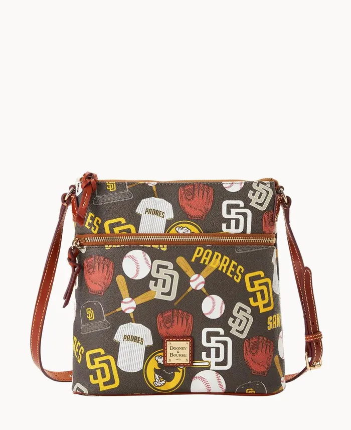 Woman MLB Padres Crossbody Padres Dooney and Bourke Crossbodies