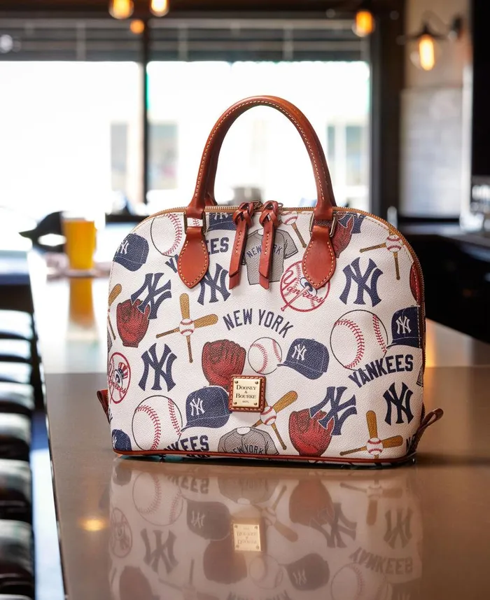 Woman MLB Yankees Zip Zip Satchel Yankees Dooney and Bourke Satchels Woman MLB Yankees Zip Zip Satchel Yankees Dooney and Bourke Satchels