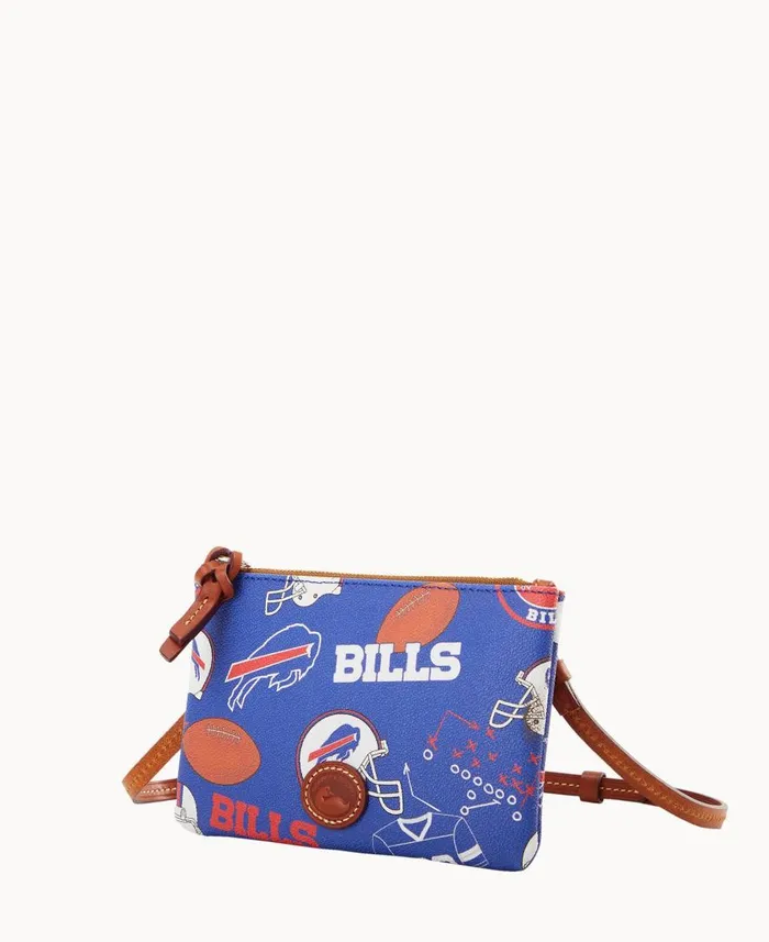 Woman NFL Bills Top Zip Crossbody Bills Dooney and Bourke Crossbodies Woman NFL Bills Top Zip Crossbody Bills Dooney and Bourke Crossbodies