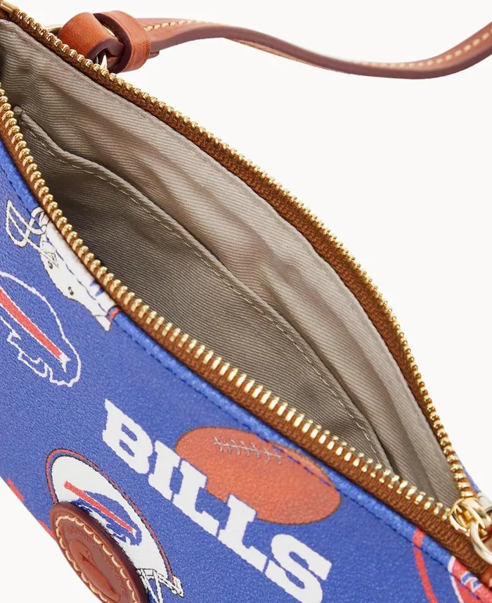 Woman NFL Bills Top Zip Crossbody Bills Dooney and Bourke Crossbodies Woman NFL Bills Top Zip Crossbody Bills Dooney and Bourke Crossbodies