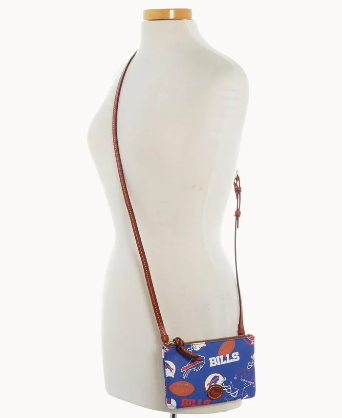 Woman NFL Bills Top Zip Crossbody Bills Dooney and Bourke Crossbodies Woman NFL Bills Top Zip Crossbody Bills Dooney and Bourke Crossbodies